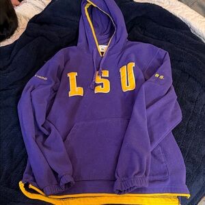 Columbia Purple and Gold LSU Men's Hoodie